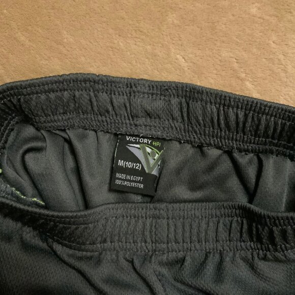 Victory By HPI Active Sports Shorts Sz Medium Grey Lime Green Black C03 - Picture 6 of 6